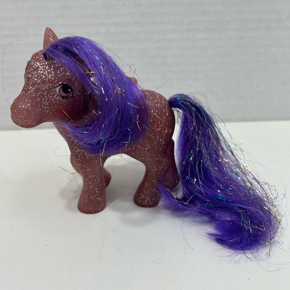 My Little Pony Other - MY LITTLE PONY Vintage 1984 G1 Sparkle Pegasus Pony Twinkler Glitter Hasbro
